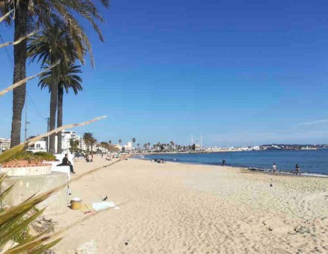GOLFE JUAN Studio dans résidence avec piscine Vallauris Extérieur photo
